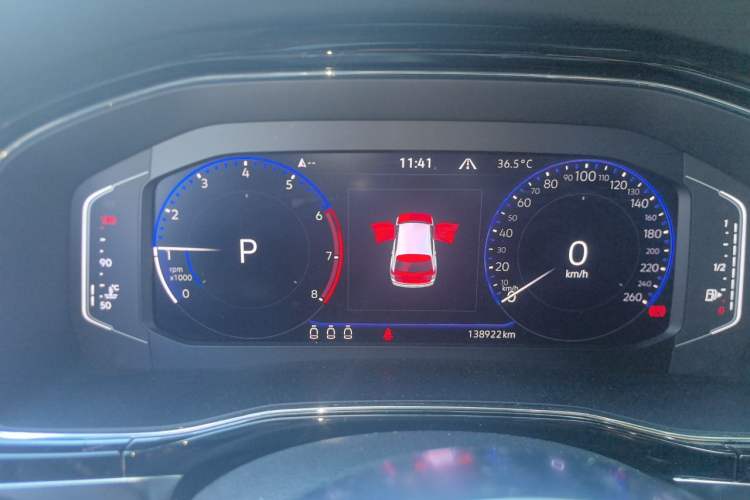 Used Volkswagen Teramont X 2020 Revised Version 380TSI Four-Wheel Drive Prestige Luxury Edition Instrument Cluster