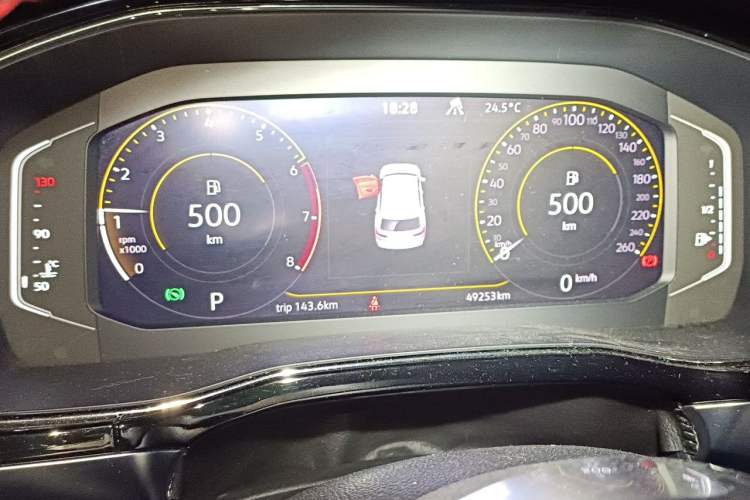 Used Volkswagen Teramont X 2020 Facelift 380TSI Four-Wheel Drive Luxury Edition Instrument Cluster