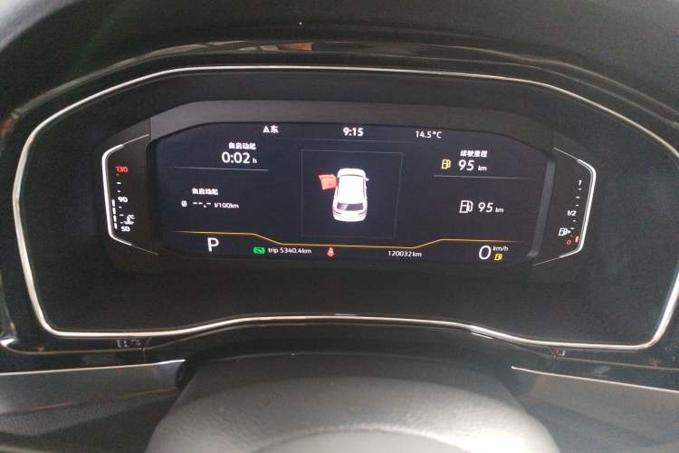 Used Volkswagen Teramont X 2020 Facelifted 330TSI Two-Wheel-Drive Luxury Edition Instrument Cluster