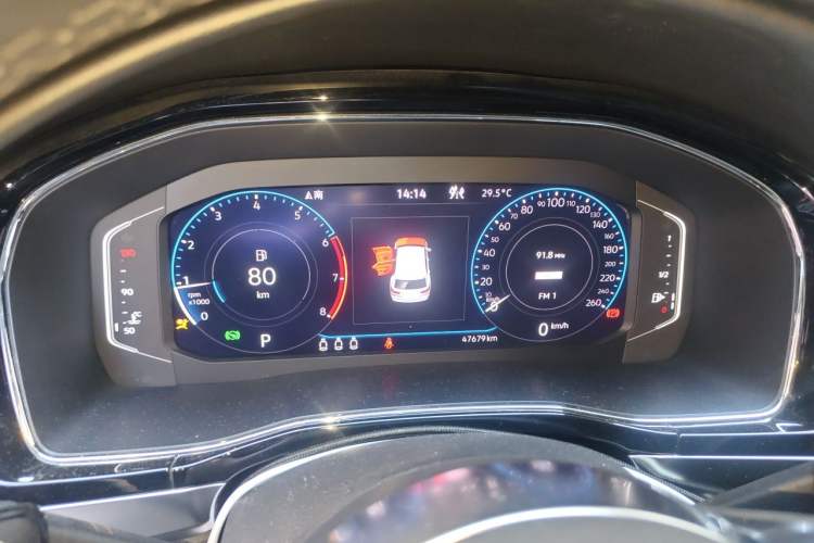 Used Volkswagen Teramont X 2020 Revised Version 380TSI Four-Wheel Drive Prestige Luxury Edition Instrument Cluster