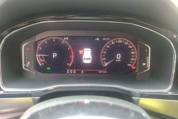 Used Volkswagen Teramont X 2020 380TSI Four-Wheel Drive Prestige Luxury Edition Instrument Cluster