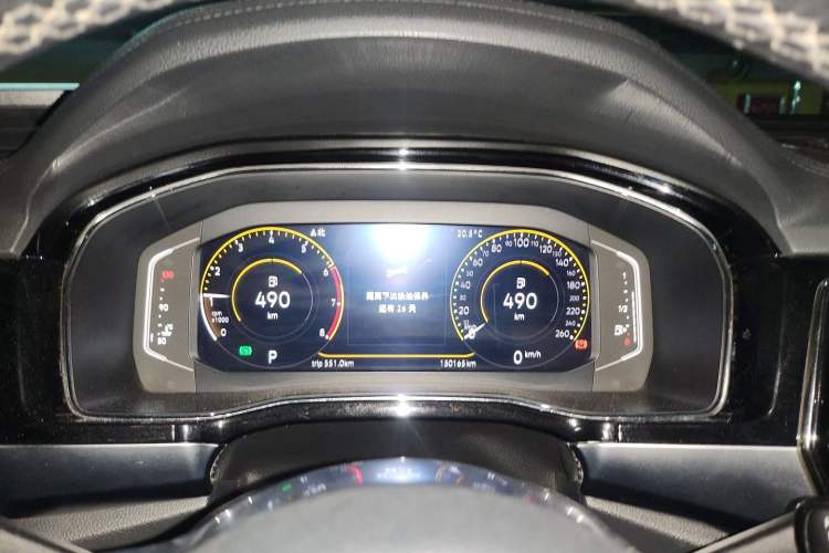 Used Volkswagen Teramont X 2020 Facelifted 330TSI Two-Wheel-Drive Luxury Edition Instrument Cluster