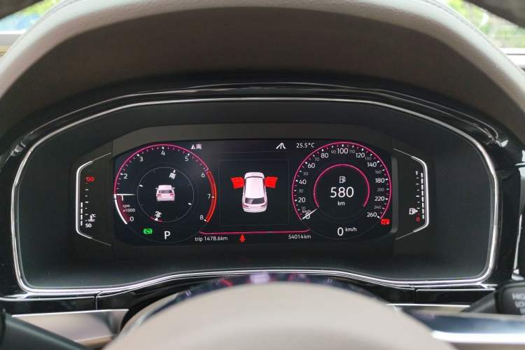 Used Volkswagen Teramont X 2020 380TSI Four-Wheel Drive Prestige Luxury Edition Instrument Cluster