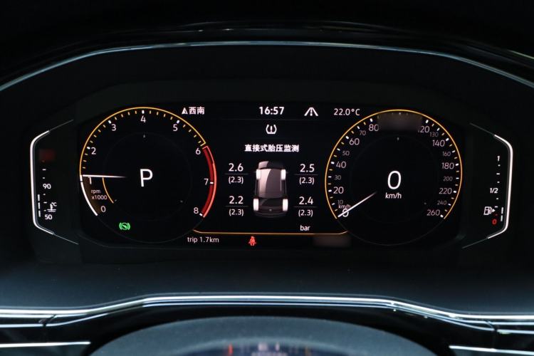 Used Volkswagen Teramont X 2020 380TSI Four-Wheel Drive Luxury Edition Instrument Cluster