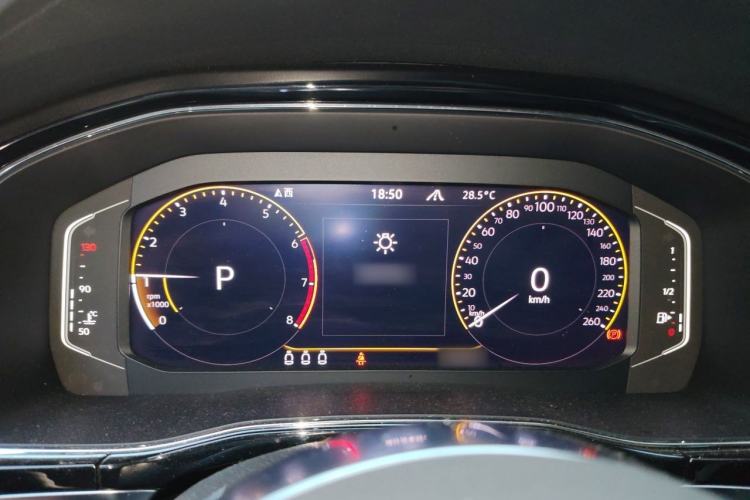 Used Volkswagen Teramont X 2020 Revised Version 380TSI Four-Wheel Drive Prestige Luxury Edition Instrument Cluster