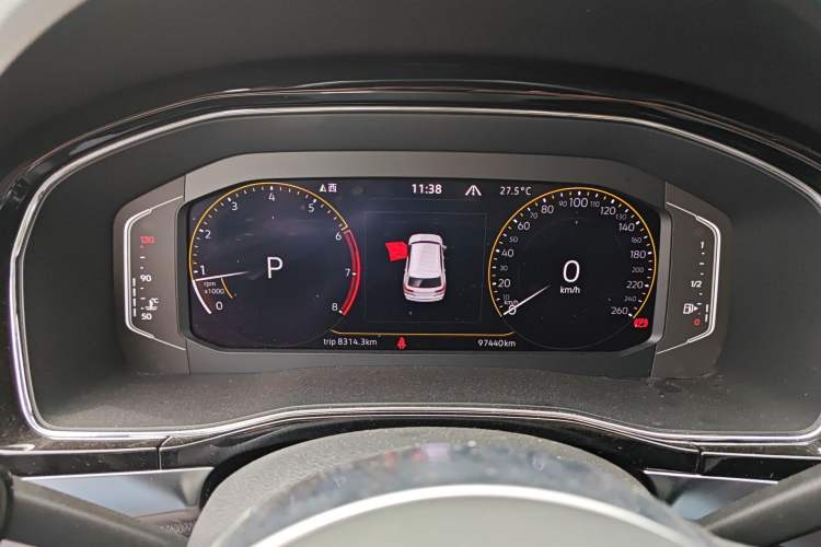 Used Volkswagen Teramont X 2020 Facelift 380TSI Four-Wheel Drive Luxury Edition Instrument Cluster