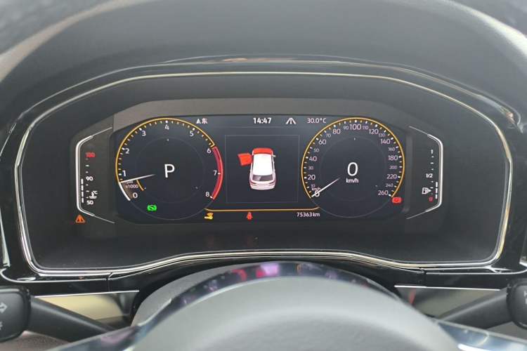 Used Volkswagen Teramont X 2020 Facelift 380TSI Four-Wheel Drive Luxury Edition Instrument Cluster