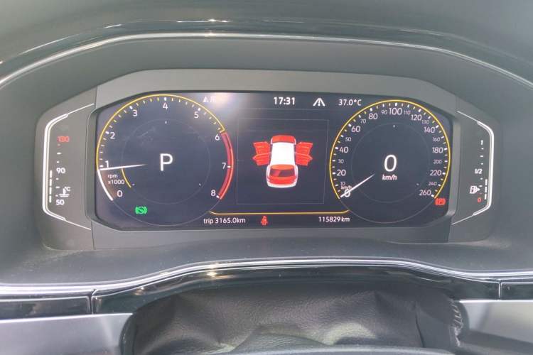 Used Volkswagen Teramont X 2020 380TSI Four-Wheel Drive Luxury Edition Instrument Cluster