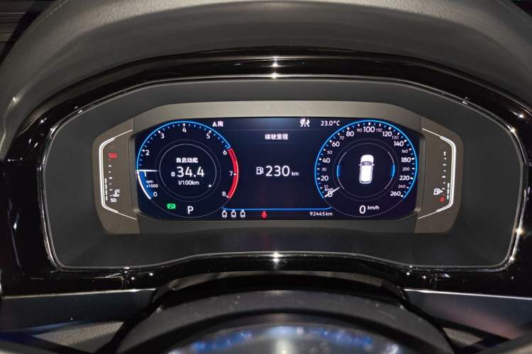 Used Volkswagen Teramont X 2020 380TSI Four-Wheel Drive Prestige Luxury Edition Instrument Cluster