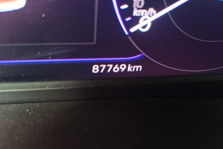 Used Volkswagen Teramont X 2020 330TSI Two-Wheel-Drive Prestige Luxury Edition Odometer Close Up