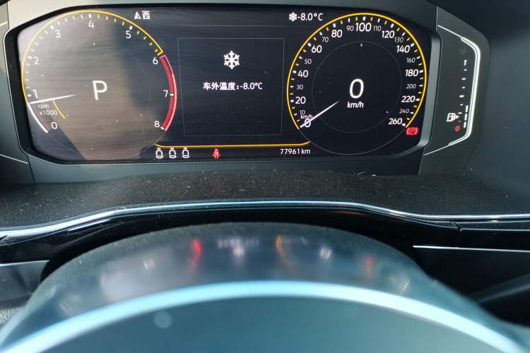 Used Volkswagen Teramont X 2020 330TSI Two-Wheel-Drive Prestige Luxury Edition Odometer Close Up