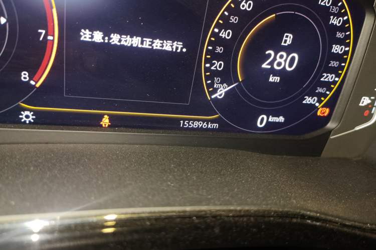 Used Volkswagen Teramont X 2020 330TSI Two-Wheel-Drive Luxury Edition Odometer Close Up