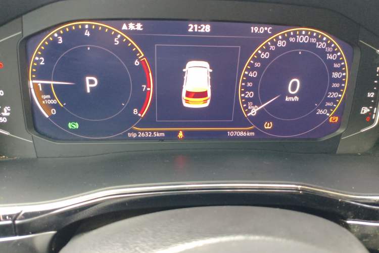 Used Volkswagen Teramont X 2020 Facelifted 330TSI Two-Wheel-Drive Luxury Edition Odometer Close Up