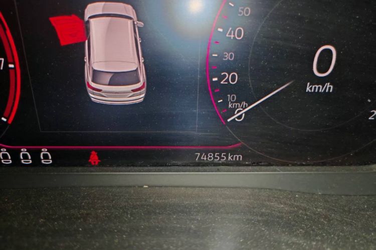 Used Volkswagen Teramont X 2020 330TSI Two-Wheel-Drive Prestige Luxury Edition Odometer Close Up