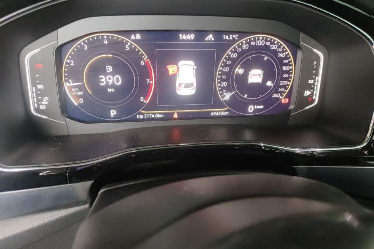 Used Volkswagen Teramont X 2020 Facelift 380TSI Four-Wheel Drive Luxury Edition Odometer Close Up