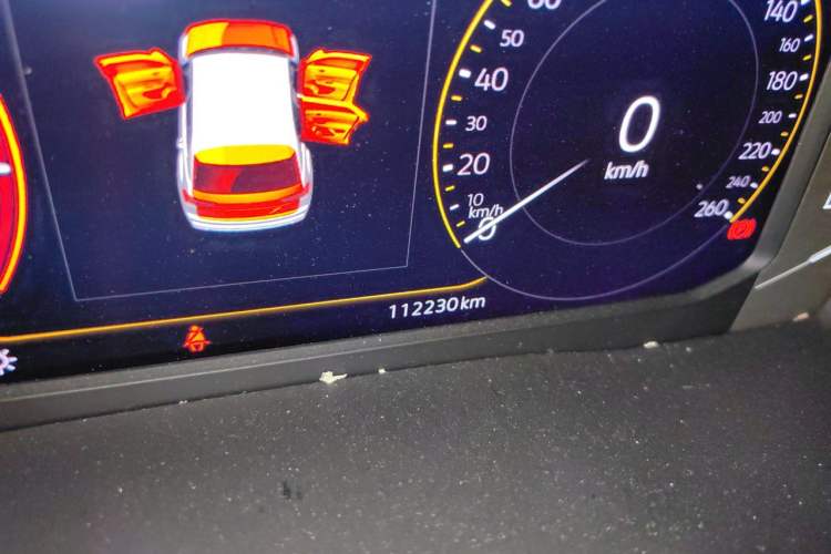 Used Volkswagen Teramont X 2020 Facelift 380TSI Four-Wheel Drive Luxury Edition Odometer Close Up