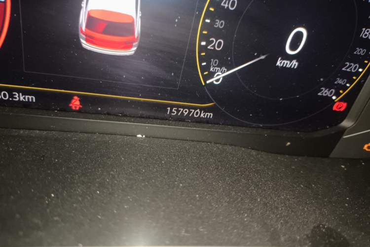Used Volkswagen Teramont X 2020 Facelifted 330TSI Two-Wheel-Drive Luxury Edition Odometer Close Up
