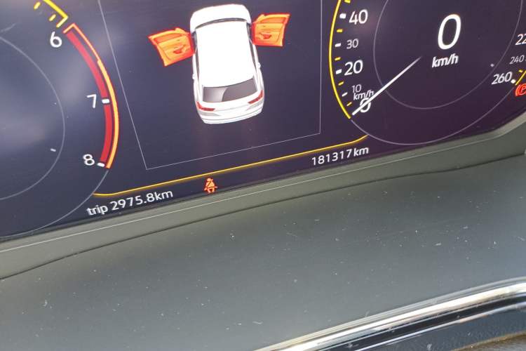 Used Volkswagen Teramont X 2020 330TSI Two-Wheel-Drive Luxury Edition Odometer Close Up