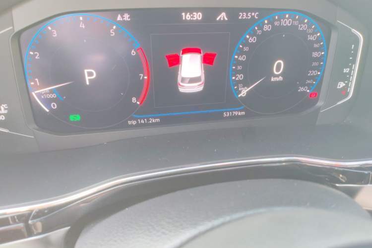 Used Volkswagen Teramont X 2020 Facelift 380TSI Four-Wheel Drive Luxury Edition Odometer Close Up
