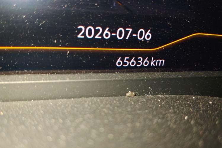 Used Volkswagen Teramont X 2020 Facelift 380TSI Four-Wheel Drive Luxury Edition Odometer Close Up