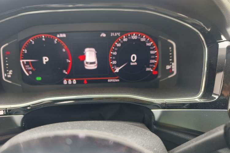 Used Volkswagen Teramont X 2020 380TSI Four-Wheel Drive Prestige Luxury Edition Odometer Close Up