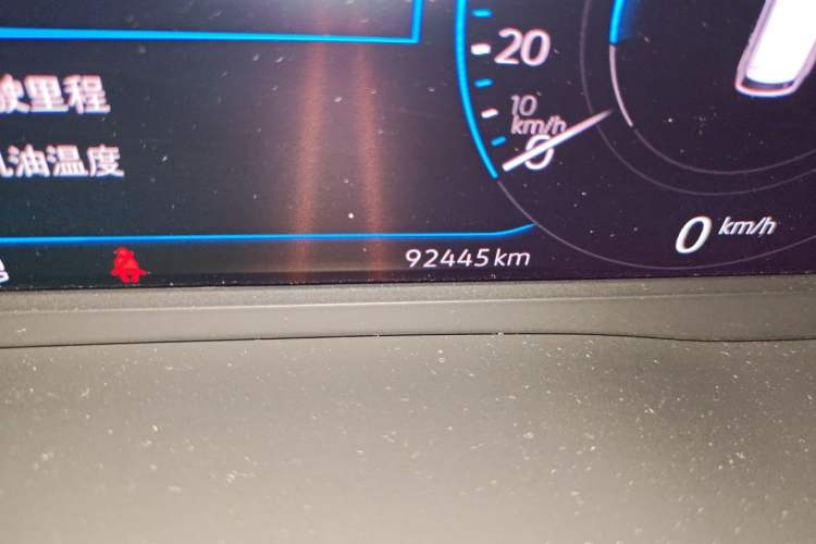 Used Volkswagen Teramont X 2020 380TSI Four-Wheel Drive Prestige Luxury Edition Odometer Close Up