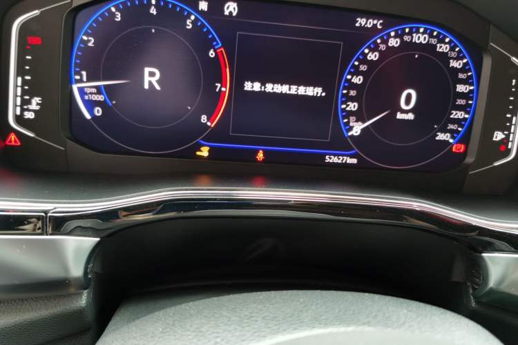 Used Volkswagen Teramont X 2020 330TSI Two-Wheel-Drive Prestige Luxury Edition Odometer Close Up