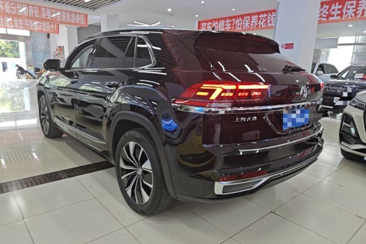 Used Volkswagen Teramont X 2020 Revised Version 380TSI Four-Wheel Drive Prestige Luxury Edition Rear Left 45 Deg