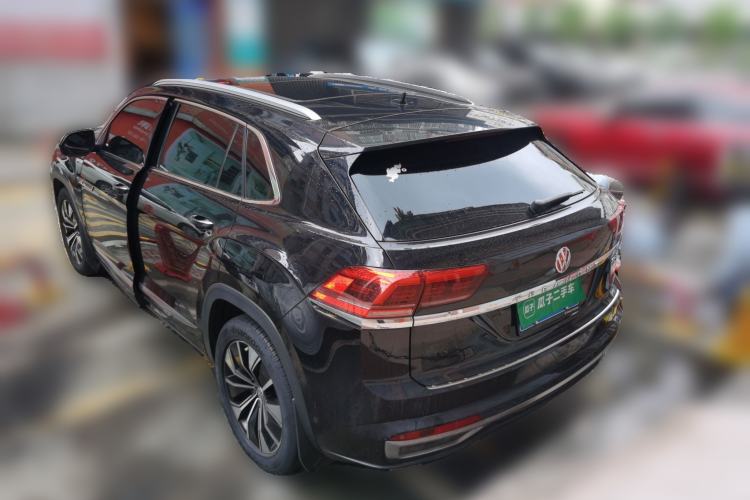 Used Volkswagen Teramont X 2020 330TSI Two-Wheel-Drive Prestige Luxury Edition Rear Left 45 Deg