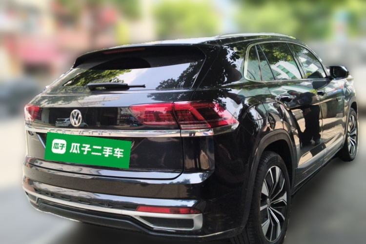 Used Volkswagen Teramont X 2020 330TSI Two-Wheel-Drive Prestige Luxury Edition Rear Right 45 Deg