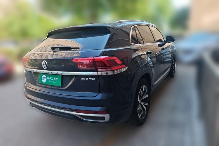Used Volkswagen Teramont X 2020 Facelift 380TSI Four-Wheel Drive Luxury Edition Rear Right 45 Deg