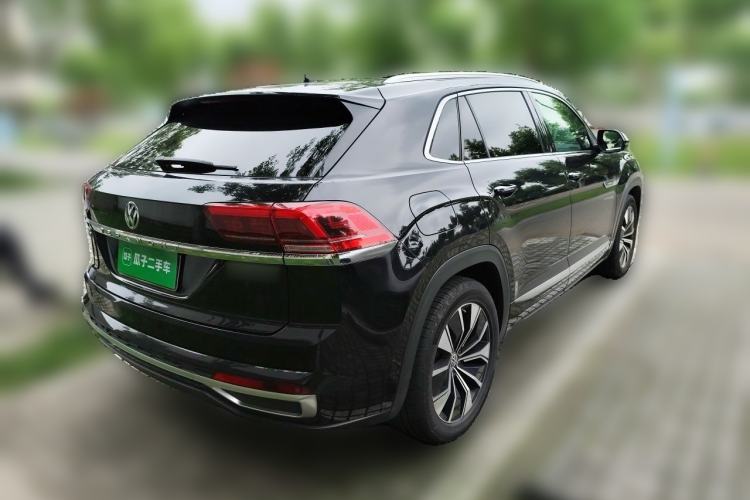 Used Volkswagen Teramont X 2020 380TSI Four-Wheel Drive Prestige Luxury Edition Rear Right 45 Deg