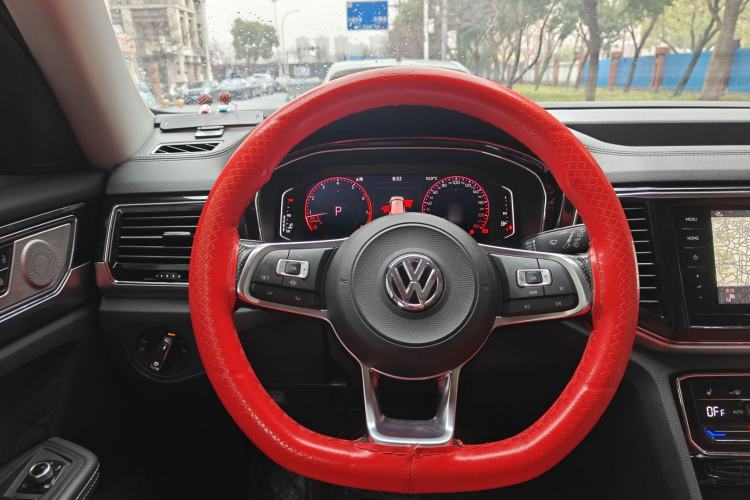 Used Volkswagen Teramont X 2020 Revised Version 330TSI Two-Wheel Drive Prestige Luxury Edition Steering Wheel