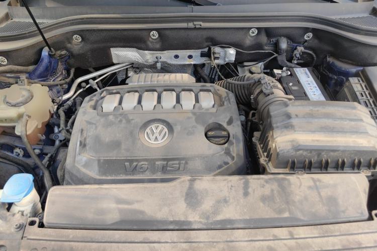 Used Volkswagen Teramont X 2020 Revised Version 530 V6 Four-Wheel Drive Prestige Luxury Edition Engine Bay