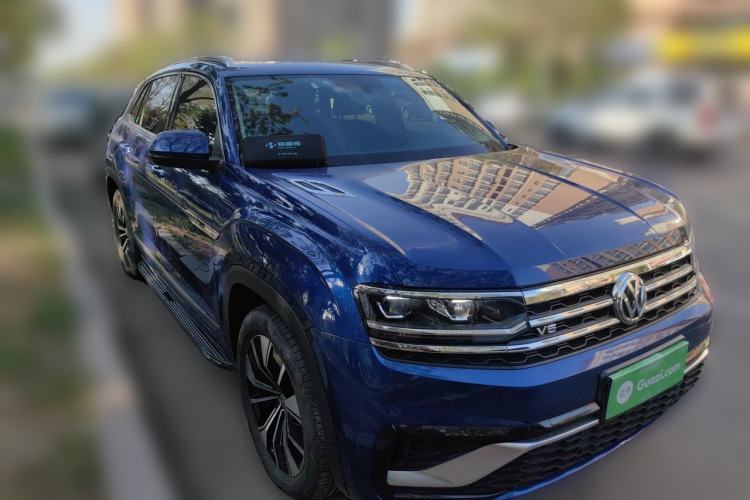 Used Volkswagen Teramont X 2020 Revised Version 530 V6 Four-Wheel Drive Prestige Luxury Edition Front Right 45 Deg