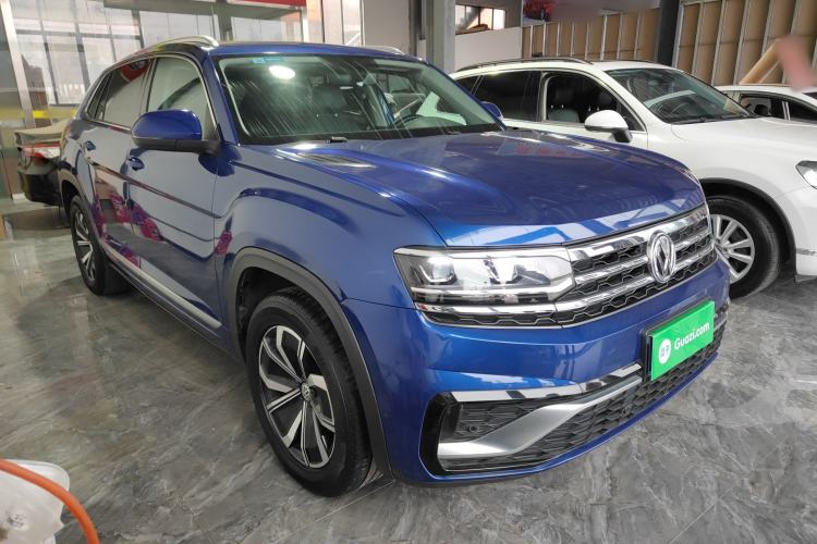 Used Volkswagen Teramont X 2020 380TSI Four-Wheel Drive Luxury Edition Front Right 45 Deg