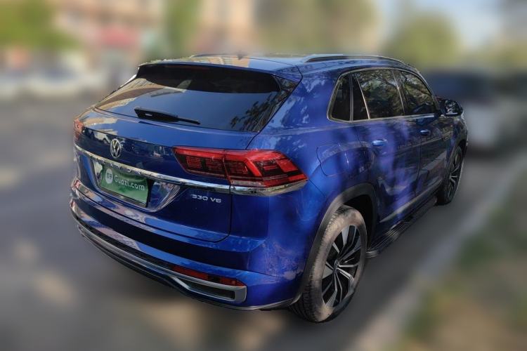 Used Volkswagen Teramont X 2020 Revised Version 530 V6 Four-Wheel Drive Prestige Luxury Edition Rear Right 45 Deg