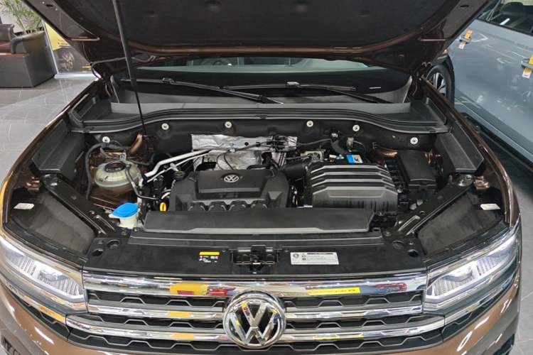 Used Volkswagen Teramont X 2020 Revised Version 330TSI Two-Wheel Drive Prestige Luxury Edition Engine Bay