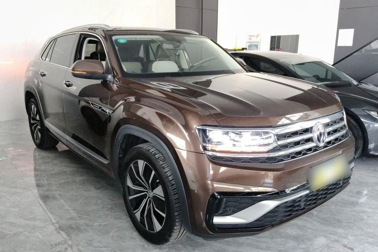 Used Volkswagen Teramont X 2020 380TSI Four-Wheel Drive Prestige Luxury Edition Front Right 45 Deg