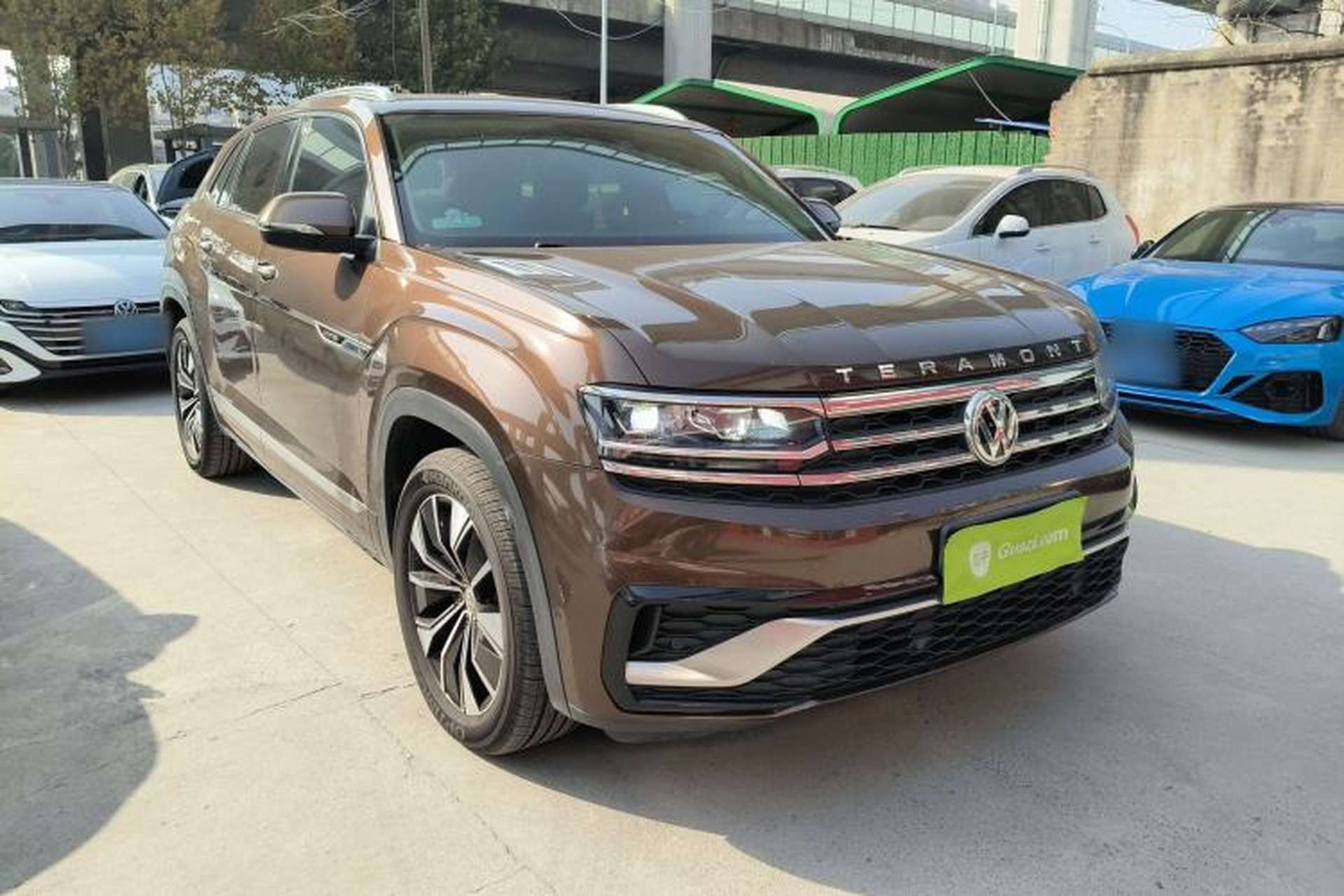 Used Volkswagen Teramont X 2020 380TSI Four-Wheel Drive Prestige Luxury Edition Front Right 45 Deg