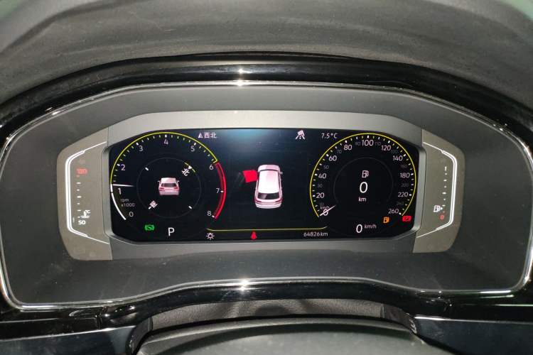 Used Volkswagen Teramont X 2020 380TSI Four-Wheel Drive Prestige Luxury Edition Instrument Cluster