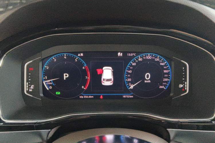 Used Volkswagen Teramont X 2020 380TSI Four-Wheel Drive Prestige Luxury Edition Instrument Cluster