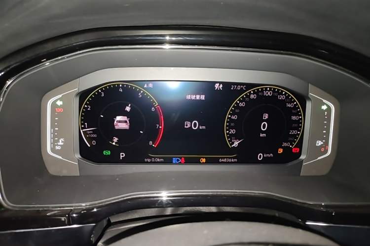 Used Volkswagen Teramont X 2020 380TSI Four-Wheel Drive Prestige Luxury Edition Instrument Cluster