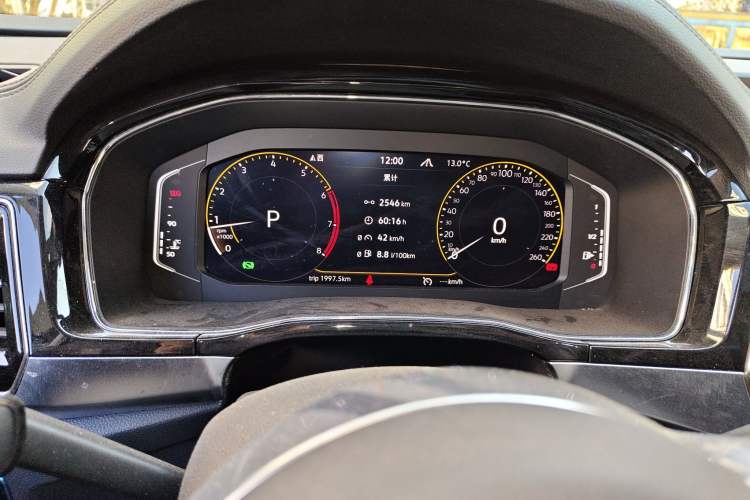 Used Volkswagen Teramont X 2020 380TSI Four-Wheel Drive Luxury Edition Instrument Cluster