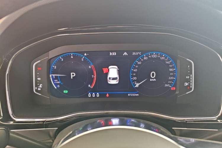 Used Volkswagen Teramont X 2020 Revised Version 380TSI Four-Wheel Drive Prestige Luxury Edition Instrument Cluster