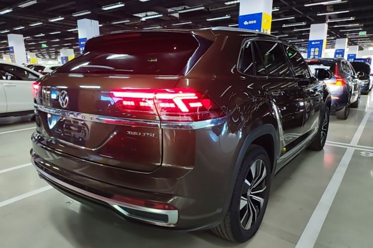 Used Volkswagen Teramont X 2020 380TSI Four-Wheel Drive Prestige Luxury Edition Rear Right 45 Deg
