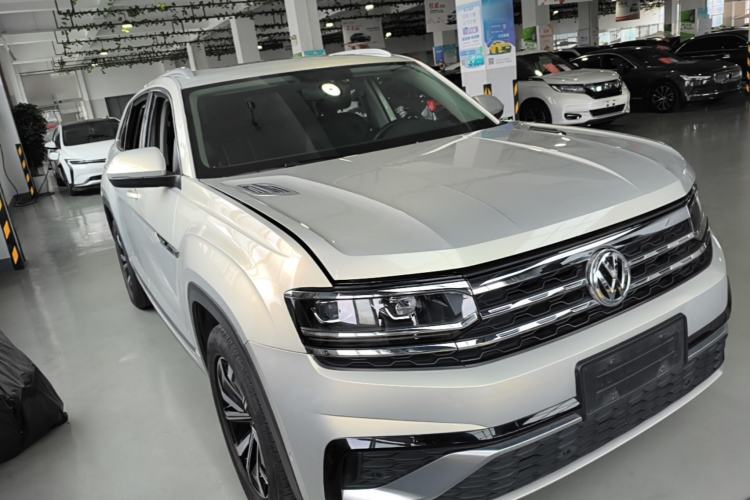 Used Volkswagen Teramont X 2020 380TSI Four-Wheel Drive Luxury Edition Front Right 45 Deg