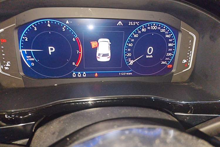 Used Volkswagen Teramont X 2020 380TSI Four-Wheel Drive Prestige Luxury Edition Odometer Close Up