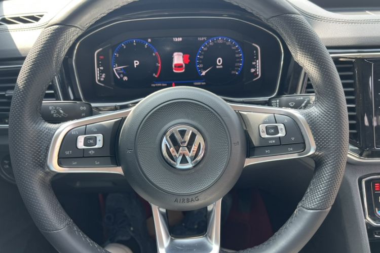 Used Volkswagen Teramont X 2020 Revised Version 330TSI Two-Wheel Drive Prestige Luxury Edition Steering Wheel