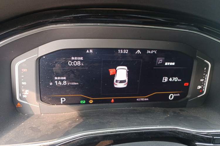 Used Volkswagen Teramont X 2020 Revised Version 380TSI Four-Wheel Drive Prestige Luxury Edition Instrument Cluster